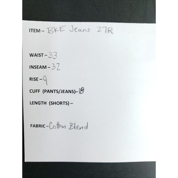 BKE Wendi Bootcut Jeans Women's Size 27R Stretch - Picture 7 of 7